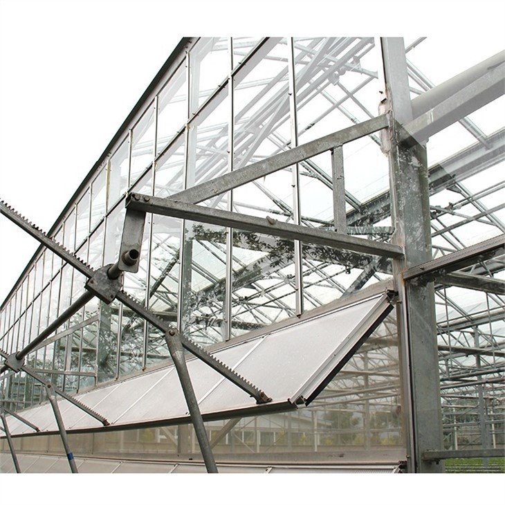 multi-span pc board greenhouse factory